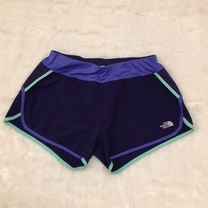 North Face Purple Running Shorts Size L
